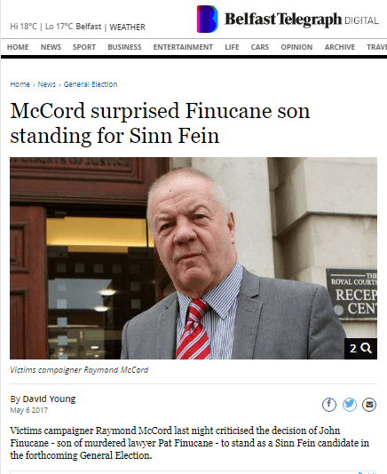 RaymondMcCordCriticises